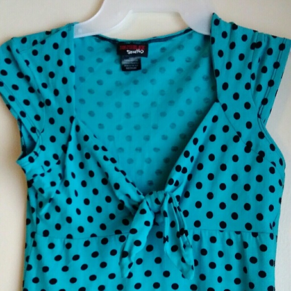 *SOLD*Swichblade Stiletto Polka Dot Dress - Picture 3 of 3